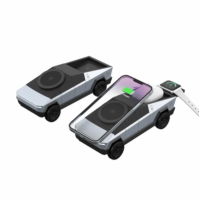 iPhone, Apple Watch og AirPods oplades samtidig med CyberDock+